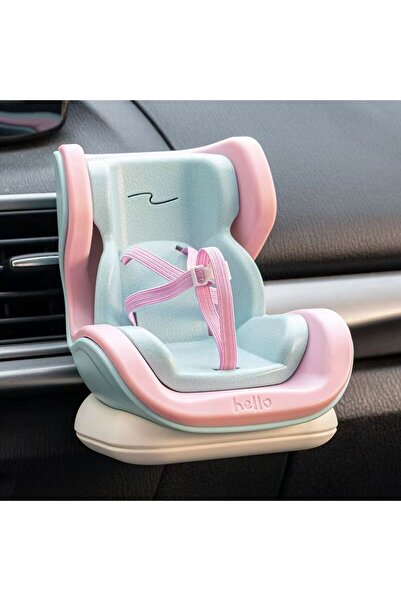 Choice مقعد سيارة لابوبو بلون الماكارون من الجيل الثاني، مقعد أمان للحفلات، ملحقات مخرج الهواء