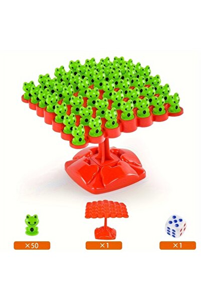 Choice لعبة لوحة شجرة التوازن للضفادع، 50 ضفدعًا، قطعة واحدة، لعبة تدريب على ...