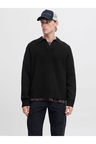 Jack & Jones Pletené polo tričko Pletené polo tričko