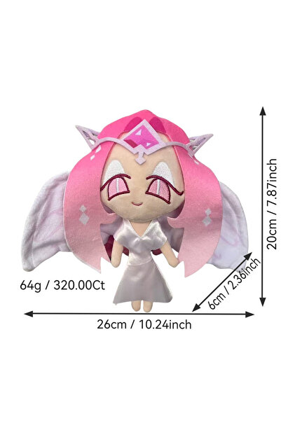 Choice ألعاب محشوة على شكل كعكة سكر أبدية 20 سم، لعبة مملكة كوكيز ران، أنمي س...