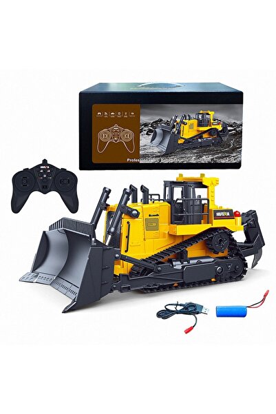 Choice 1554 جرافة هوينا صفراء 1:16 1554 11 قناة للتحكم عن بعد جرافة ثقيلة مركبة أطفال تعمل بالتحكم عن بعد