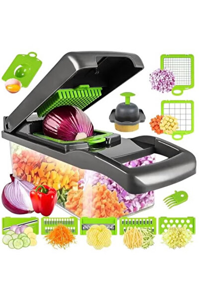 Primo Plus 15 In 1 Interchangeable Blades Vegetable Chopper Slicer