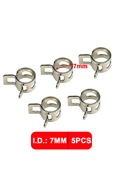 Choice 7 مم 5 قطع 5 قطع 4 مم 5 مم 6 مم 7 مم مشبك خط الوقود مشابك فولاذية لتثب...