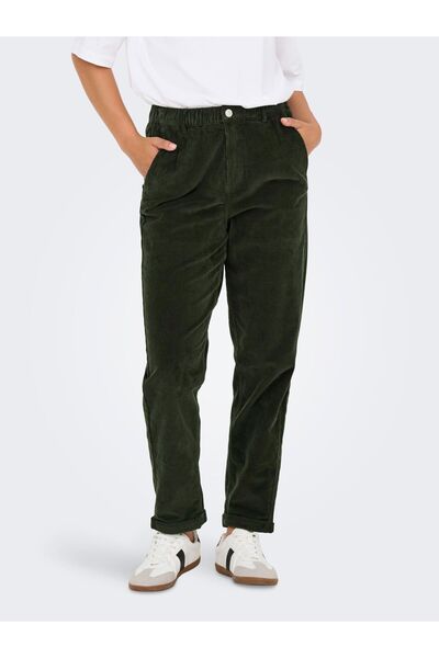 ONLY Klassische Hose ONLFLORA Klassische Cordhose im Carrot Fit