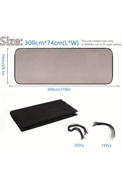 Choice بوابة أطفال سوداء اللون للسلالم، وواقي درابزين للأطفال والحيوانات الأل...