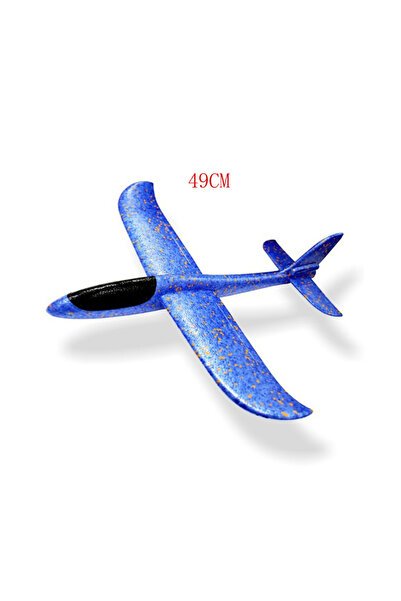 Choice1 49CM Blue 49CM Hand Throw Free Fly Glider Planes Foam Model EPP Break...