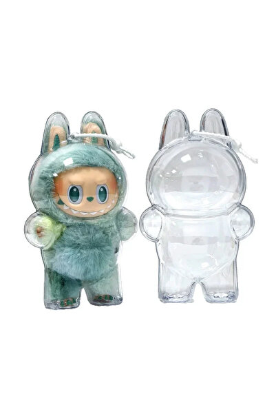 Choice لا دمية 1 قطعة حافظة واقية شفافة لصندوق تخزين شخصية لابوبو الدائمة مع ...