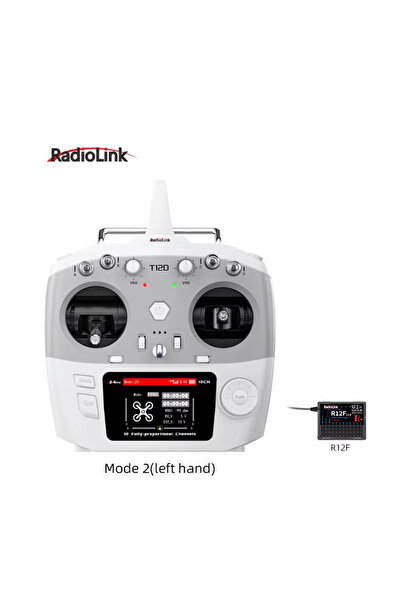 Choice M2 R12F RadioLink T12D 12CH RC Transmitter 2.4GHz 2.8Inch 4000M Distance with R12F Receiver for FPV
