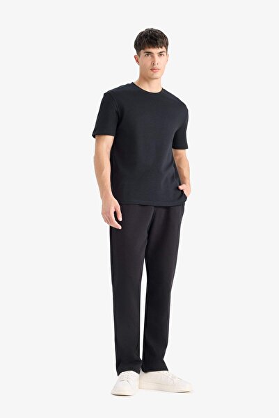 DeFacto Men's Tracksuit Bottom D7836Ax/Bk81 Black