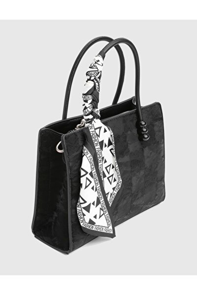 İLVİ Nanda Siyah Kadın El Çantası