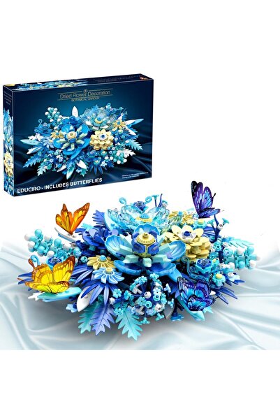 Choice 965 قطعة مع صندوق، 965 قطعة من الحلي والزهور ومجموعات البناء الإبداعية...