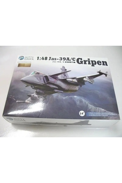 Choice لعبة نموذج بلاستيكي 1/48 Saab JAS 39A/C Gripen Model Kitty Hawk 80117