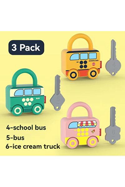 Choice1 لعبة ألغاز ممتعة للأطفال، 3 قطع، لون رمادي فاتح، لعبة مطابقة على شكل ...