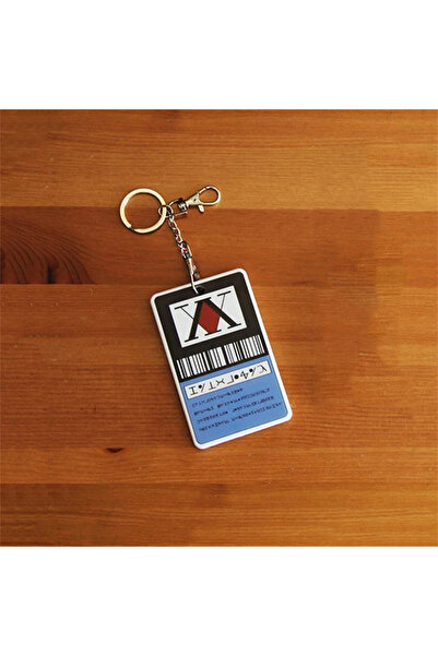 Choice A Anime Hisoka Kurapika Killua Zoldyck Cosplay Keychain Card Holders PVC Cards Cover Pendant Key Ch.