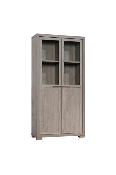 Sauder Manhattan Gate Elegant Design Rectangular Storage Cabinet Mystic