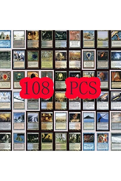 Choice بطاقات وكيل عالية الجودة، رقم 108M1، 108 قطعة، P9، جلب أرض مزدوجة، أرض...