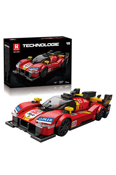 Choice 307PCS 307PCS Speed Racer Building Blocks City Sport Vehicle Model Bricks Desktop Collection Display