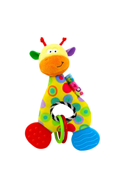 Choice DATGO Soft Animal Hanging Handbells Rattles Plush Infant Baby Development Handle Sensory Toys WIth T