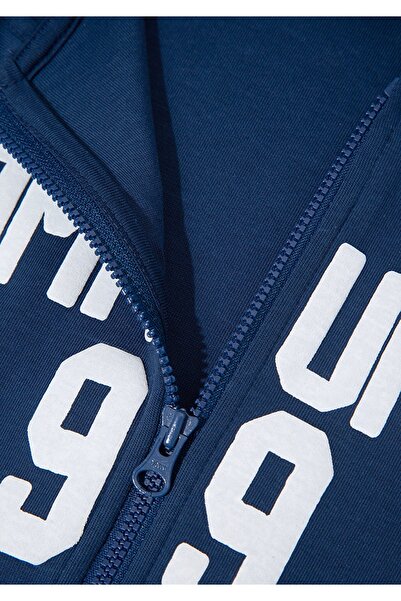 Mavi 6S10119-70721 Fermuarlı Lacivert Sweatshirt