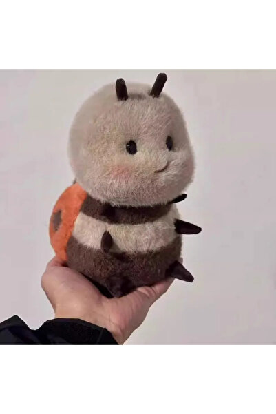 Choice لعبة دعسوقة نحلة صغيرة لطيفة ورقيقة على شكل خنفساء، لعبة حشرة محشوة على شكل نحلة عسل، بطول 20 سم، مع أجنحة