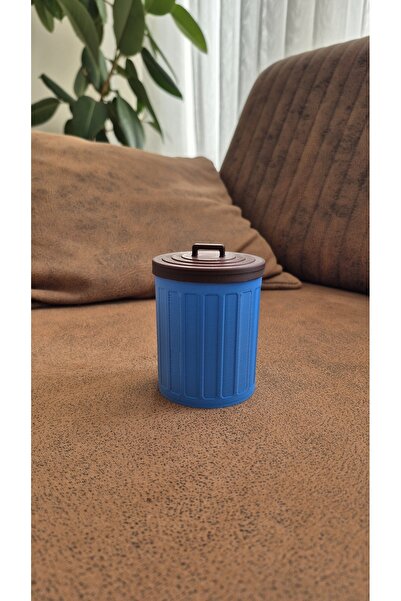 3YK.3d سلة مهملات صغيرة للطاولة - ترابزونسبور - قطر 6.5 سم - طول 9 سم