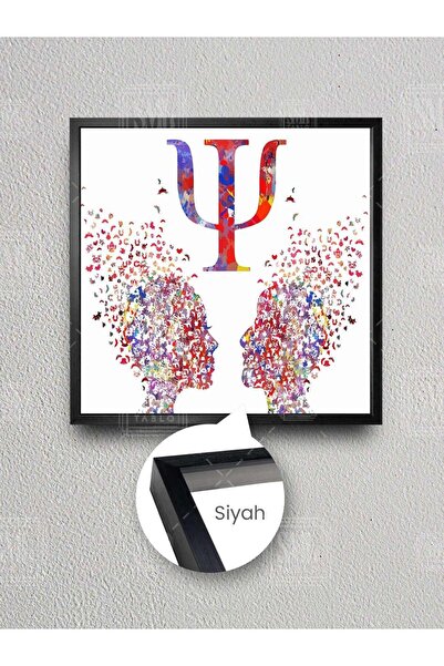 SML TABLO Psiholog Klinika Dekor Psi Simbol Ljudska Psihologija Uramljena Kva...