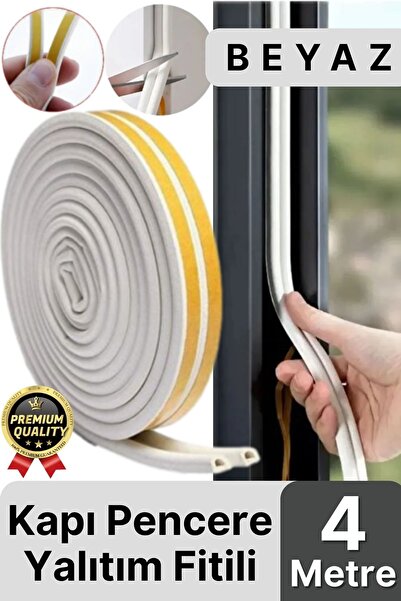 Svein Güçlü Kendinden Yapışkanlı Kapı Pencere Soğuk Hava Geçirmez Yalıtım İzo...