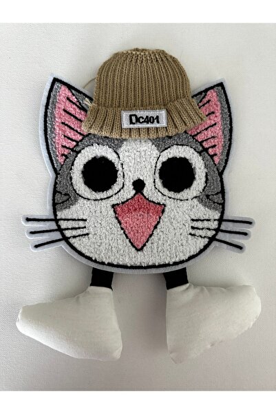 ALTAY AKSESUAR قطة مع قبعة مزينة