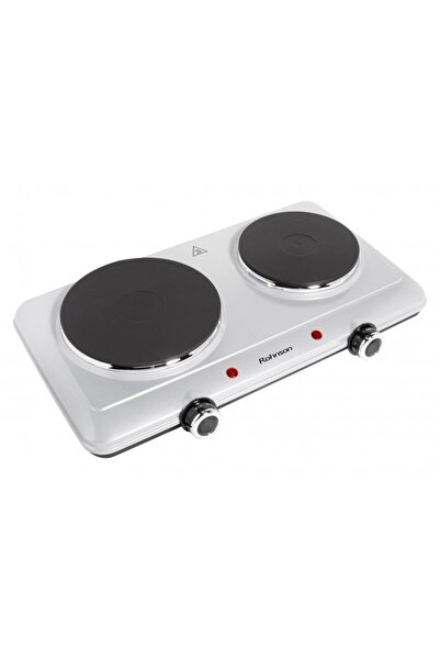 ROHNSON Electric hob, 2 burners, 2500W, white, R2440