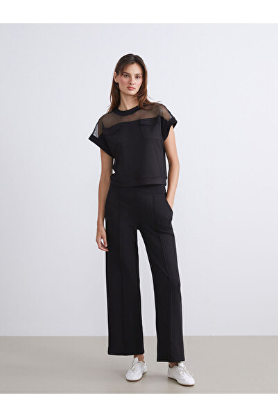 LC Waikiki Γυναικείο φούτερ με φαρδύ πόδι με ελαστική μέση