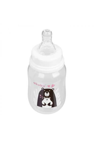Akuku Biberon anticolici 125 ml Bear and Mom