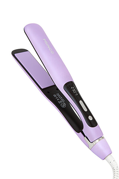 Princo Dijital Saç Düzleştirici Mor Renk Pr-3075