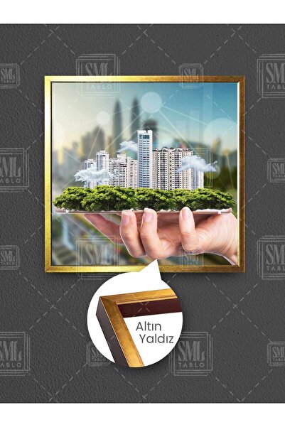SML TABLO Kancelarija za nekretnine Cityscape Agent za nekretnine Dekor Uraml...