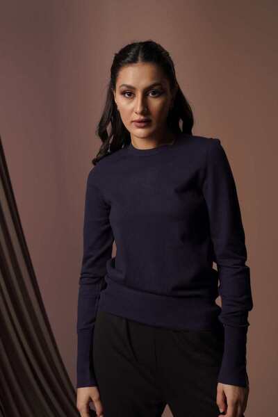 DALYDRESS بلوزة شتوية بأكمام طويلة