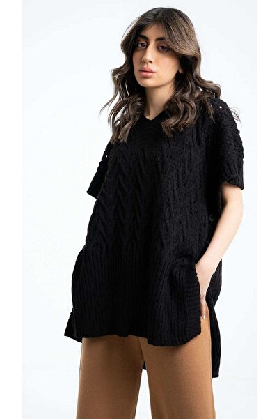 DALYDRESS Oversized Knitted Short Top