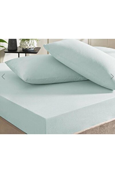 Taç Ranforce Натяжний двоспальний комплект постільної білизни, синій