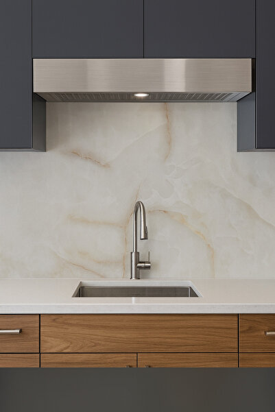 FiR&MeL Home Mermer Desenli Kendinden Yapışkanlı 20’li PVC Duvar Paneli duvar kağıdı Kolay Uygulama, Şık Tasarım