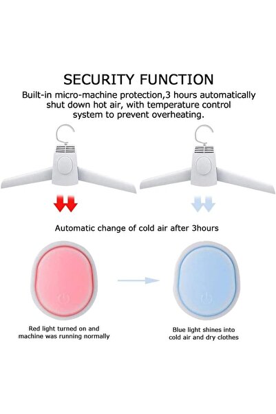 Generic Portable Clothes Dryer Fast Drying Cloth Suit Hanger Dryer