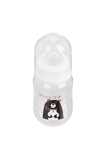 Akuku Biberon anticolici 125 ml Bear and Mom