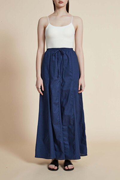 Yola Solid Maxi Skirt