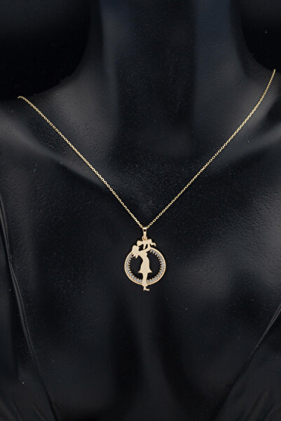 Bilezikci Anne Bebek Çemberi Altın Kolye