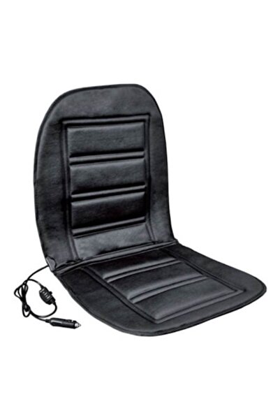 OMC Husa scaun auto cu incalzire 2 trepte alimentare bricheta 12V universala Negru