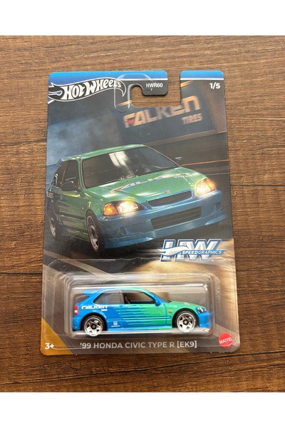 HOT WHEELS 99 Honda civic type r (ek9)