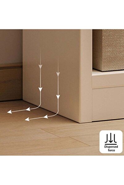 Arabest Bookcase with Doors Assembled Storage Cabinet, Small Space Floor Display Storage Shelves