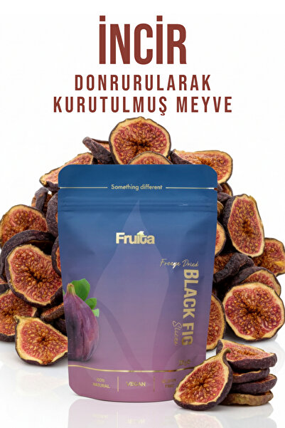Fruita İncir Kurusu Dondurularak Kurutulmuş İncir Kuru Meyve Cipsi Sağlıklı Atıştırmalık Freeze Dried 20gr