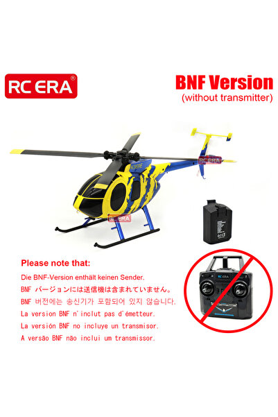Choice بدون جهاز إرسال RC ERA C184 Mini MD500 مع مقياس مستشعر التدفق البصري ط...