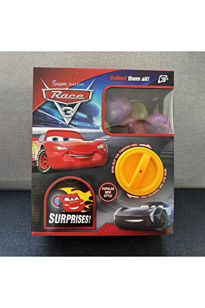 Disney A 10pcs Set Pixar Cars Gashapon Series Pullback Car Lightning Mcqueen Matt Jackson Storm Die.