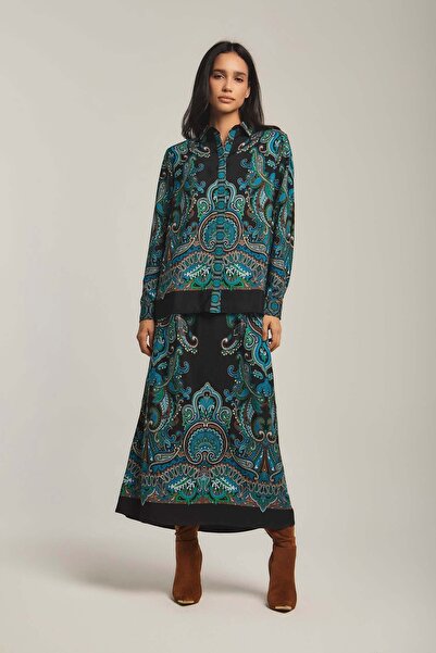 DALYDRESS Midi High-Waisted Skirt
