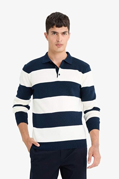 DeFacto Erkek Kazak Y4194AZ/NV64 NAVY