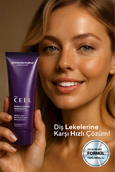 The Ceel Diş Beyazlatıcı Mor Karbon Diş Macunu 75 gr